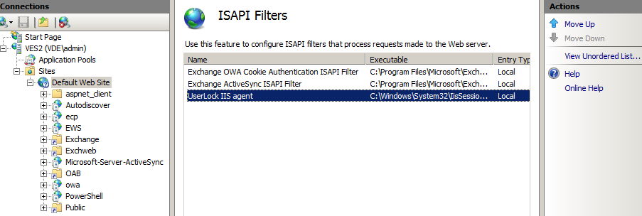 isapi filters to protect outlook web access
