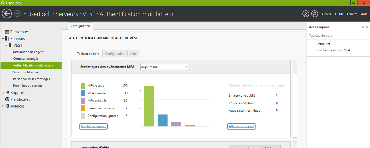 MULTI-FACTOR AUTHENTICATION view