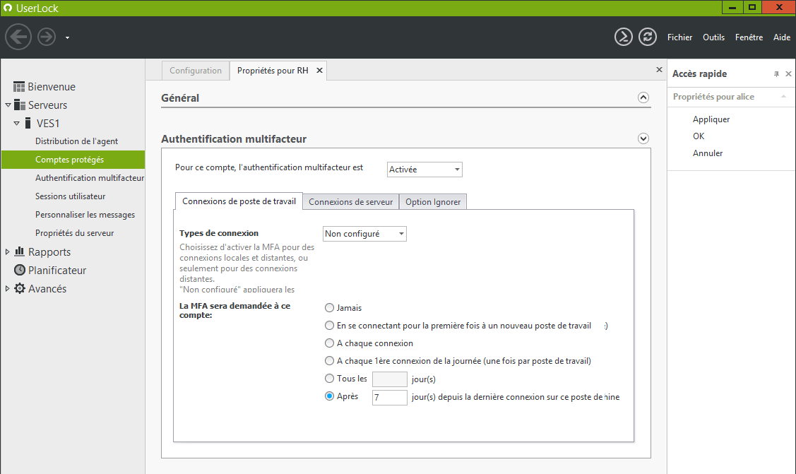Fill the MFA code in the field in the dialog box