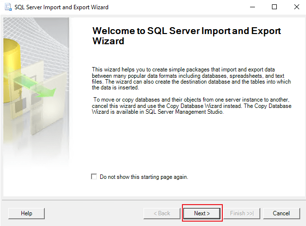 Welcome to SQL Server