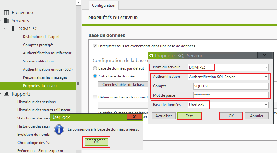 SQL Server Properties